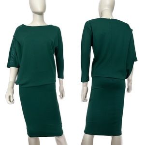 NWT STELLA WOMEN DRESS ASYMMETRIC 3/4‎ SLEEVES CASUAL/OFFICE WEAR PARTY COCKTAIL